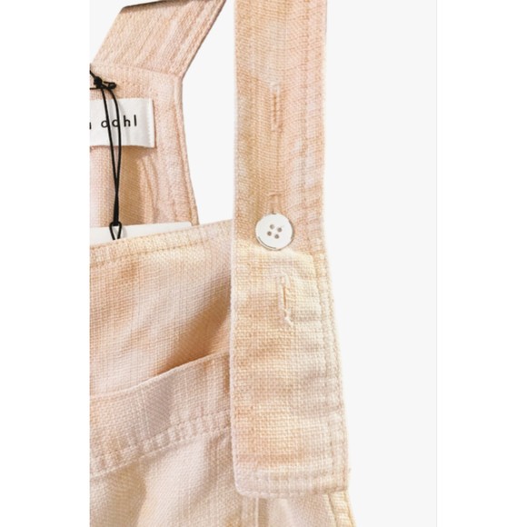 NWT  Bella Dahl   Women's Overalls  dusty rose tie dye   size XS - Picture 5 of 13